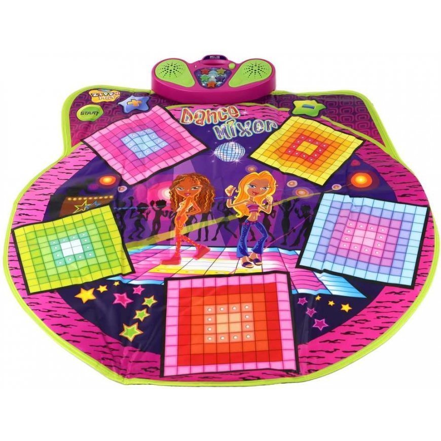 Lean Cars Children's Dance Mat Battery Operated Lights Sounds For Dance 91cm x 93cm – 2