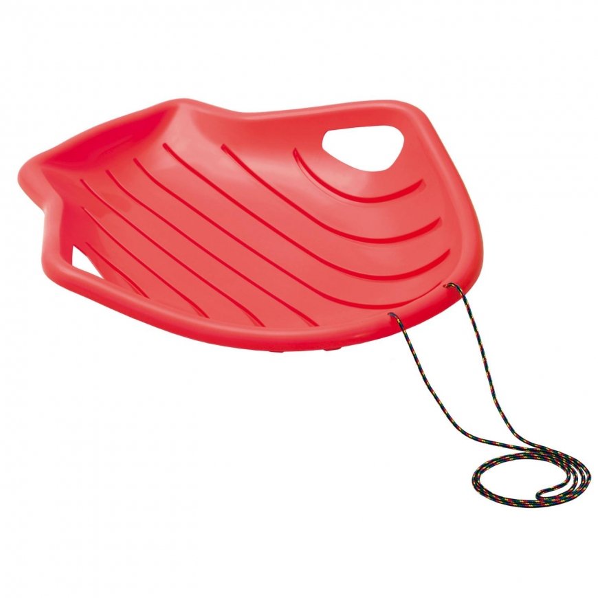 Prosperplast BIG M plastic sled for children, red