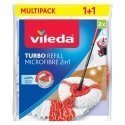 Vileda 4023103198227 šluotos grindims plauti priedas Šluostės Raudona, Balta