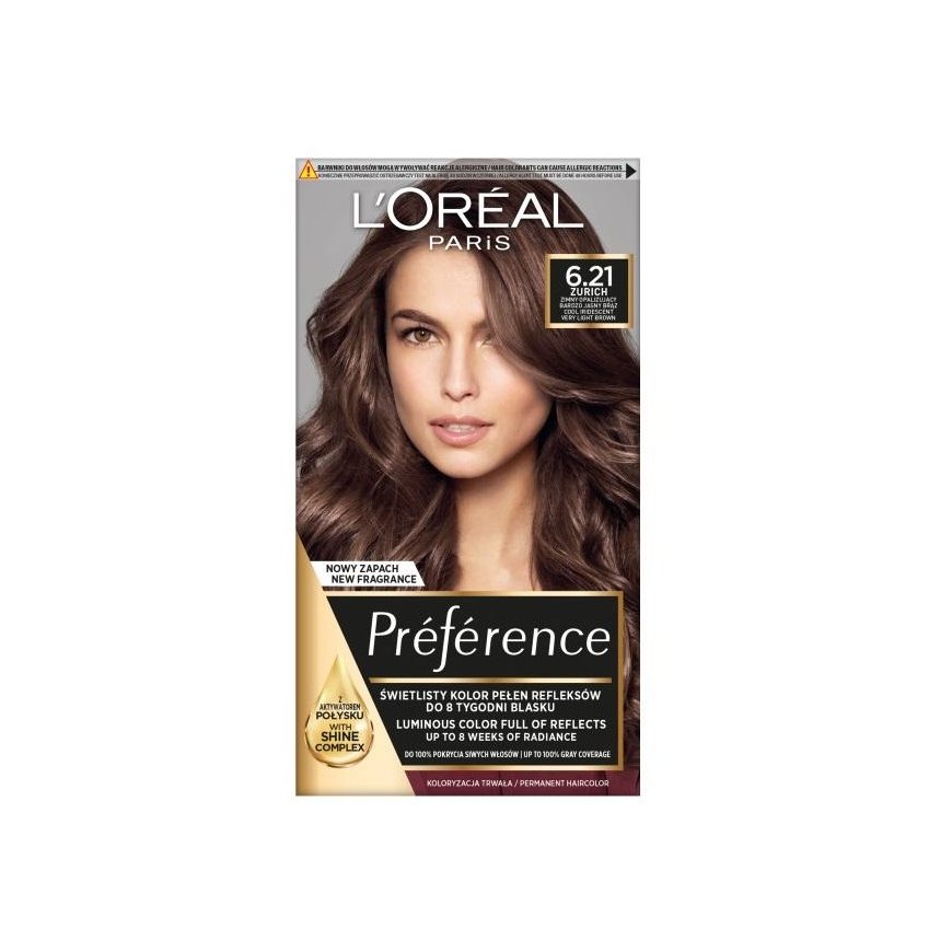L'Oreal L&39Oreal Paris Color Recital Preference 6.21 Opera