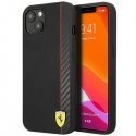 Ferrari FESAXHCP13SBK iPhone 13 mini 5.4 Black/Black On Track Carbon Stripe Hard Case Ferrari FESAXHCP13SBK iPhone 13 mini 5.4 Black/Black On Track Carbon Stripe Hard Case
