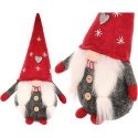 Saska Christmas SET SZARYCH MIKOŁAJÓW DEKORACYJNYCH 60, 70, 80 CM Saska Christmas SET SZARYCH MIKOŁAJÓW DEKORACYJNYCH 60, 70, 80 CM