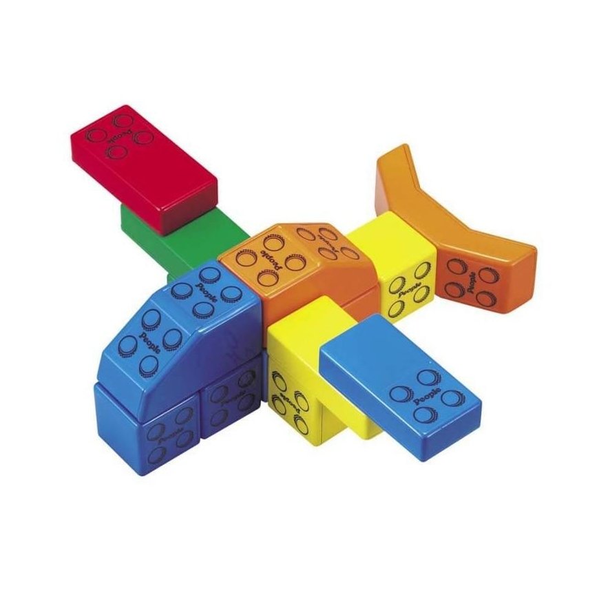 Classic set of "People Blocks" magnetic blocks, 31 blocks / People Blocks 31pc Set Classic – 2