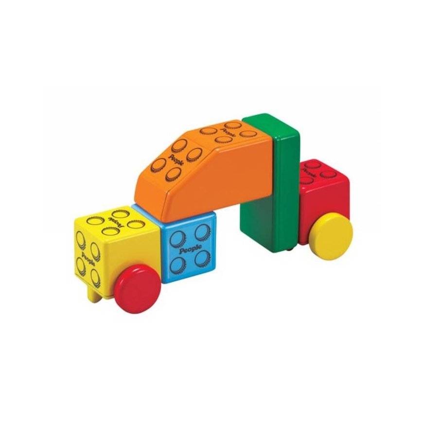 Klasikinis „People Blocks“ magnetinių kaladėlių rinkinys, 31 kaladėlė / People Blocks 31pc Set Classic – 4