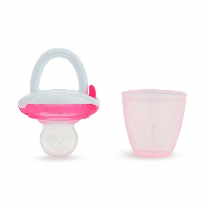 MUNCHKIN šviežio maisto maitintuvas, baby food feeder, 6mėn+, rožinis, 01108801WWW