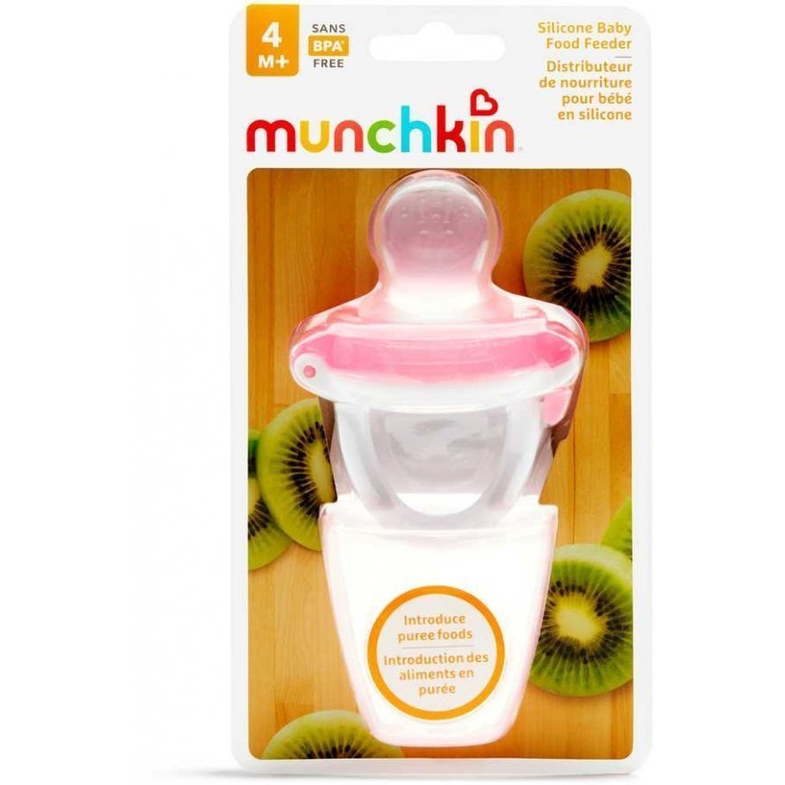MUNCHKIN fresh food feeder, baby food feeder, 6 months+, pink, 01108801WWW – 2