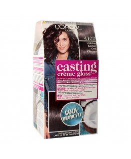 L'Oréal Casting Creme Gloss hair dye 4102 Cool Chestnut