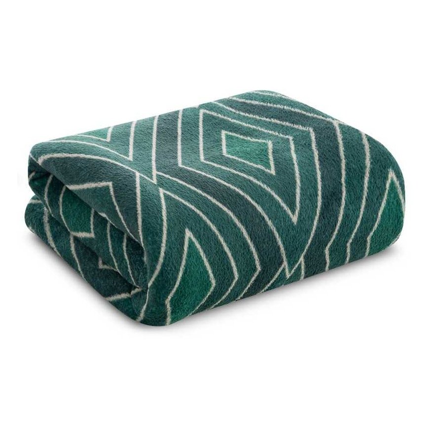 Eurofirany D91/K/GEO/02 150X200 Green+GOLD – 3