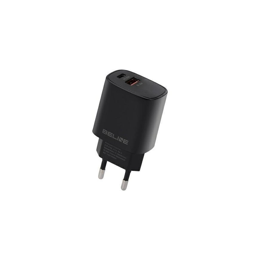Beline Charger connected to the network 30W GaN USB-C + USB-A, black – 2