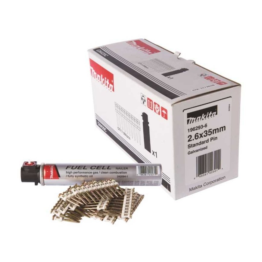 Makita 196293-6 STANDARD VINYS (BETONUI) 2,6X35 1000PCS + DUJŲ BALIONĖLIS – 4