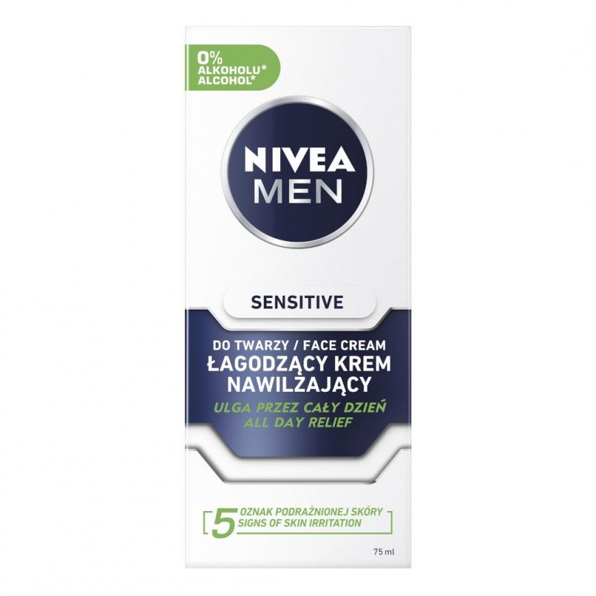 Nivea FOR MEN Sensitive Mild face cream 75ml – 2
