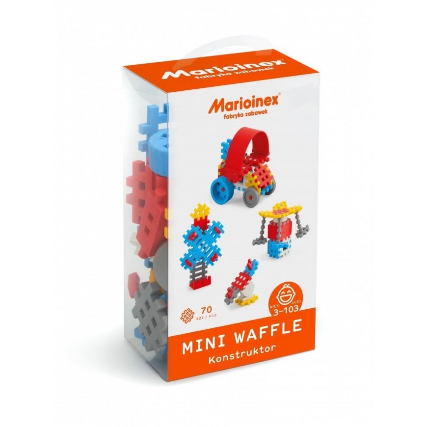 Marioinex Waffle mini blocks 70 units - for boys – 2