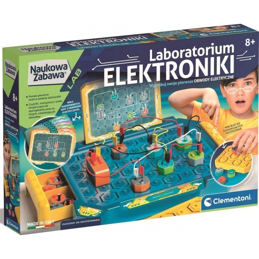 Clementoni Electronics Laboratory Educational Kit