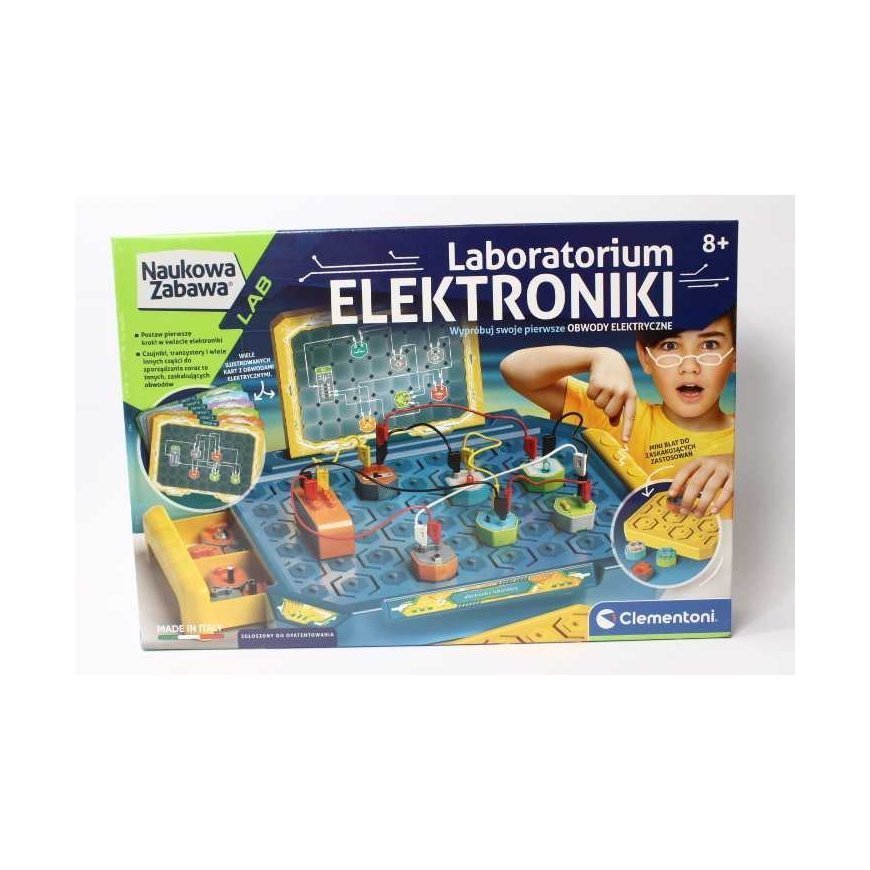 Clementoni Electronics Laboratory Educational Kit – 4