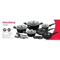 SET OF GRANITE POTS 15 ELEM. KLAUSBERG KB-7322