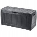 KETER GARDEN BOX JAVA BOX RATTAN 870 L / GRAPHITE KETER GARDEN BOX JAVA BOX RATTAN 870 L / GRAPHITE