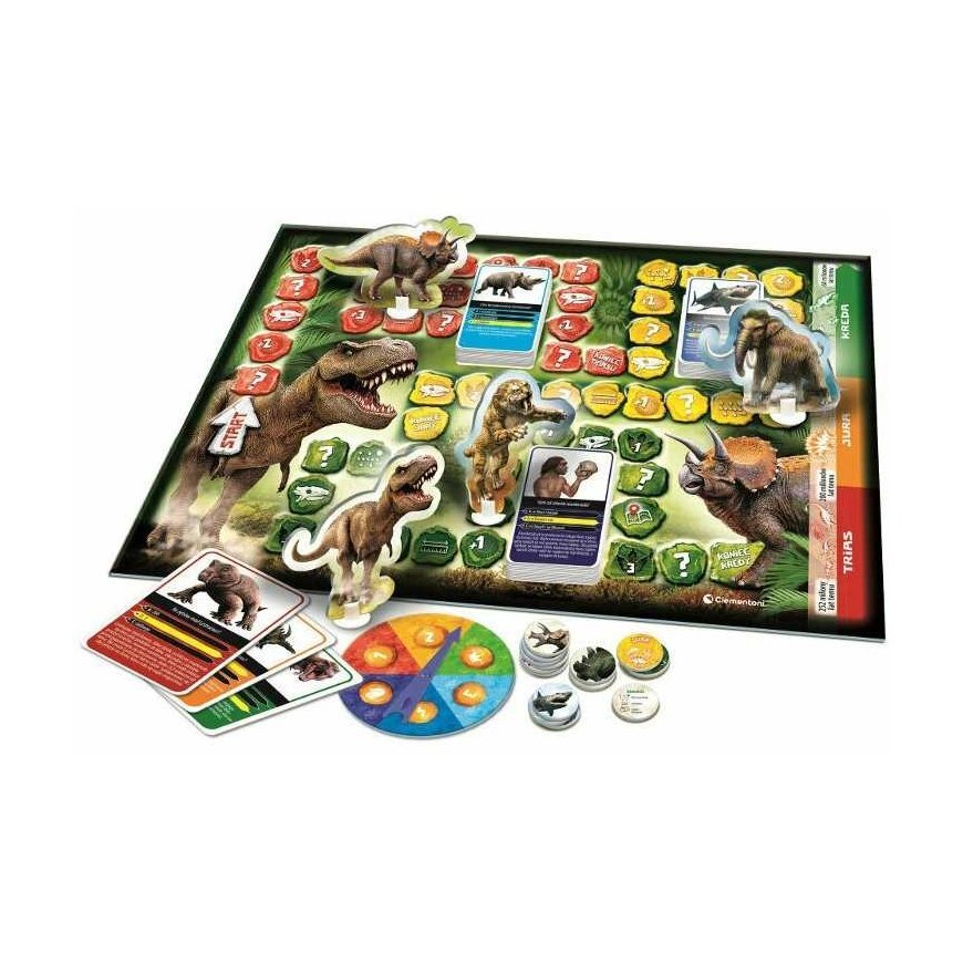 Clementoni CLE Mokausi linksmai! Dinozaurai ir priešistorė 50804 – 4
