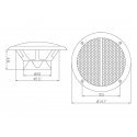 Blow Ceiling speaker WS-150 135mm 50W 8ohm Blow Ceiling speaker WS-150 135mm 50W 8ohm