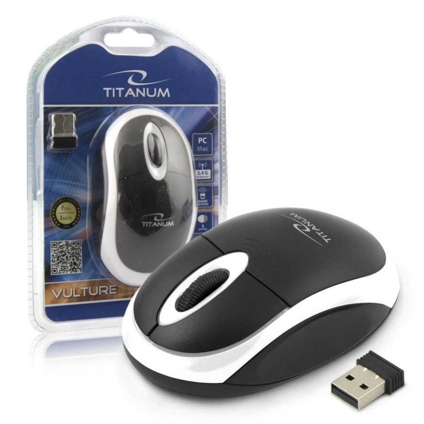 TITANUM WIRELESS 3D OPTICAL MOUSE VULTURE