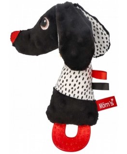 Hencz Toys Jamiś squeaker žaislas su kontrastingu dantukais