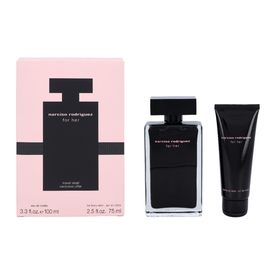Narciso Rodriguez Rinkinys Narciso Rodriguez For Her EDT 100ml + BL 75ml – 2