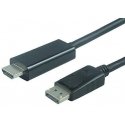 „PremiumCord DisplayPort“ – 2 m juodos HDMI laidas (kportadk04-02)