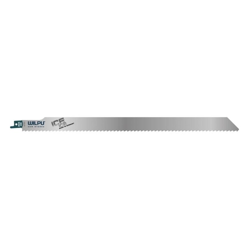 Linear saw blade for ice, bones WILPU Inox 400x1.25mm