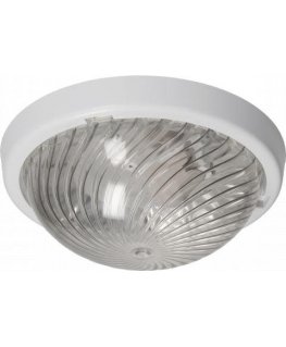 Orno 7070T-ALFA/PL lubinis šviestuvas, šviestuvas, 75W, E27, IP44, IK10, skaidrus polikarbonatinis gaubtas
