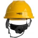 Neo Industrial helmet with chin strap, yellow Neo Industrial helmet with chin strap, yellow