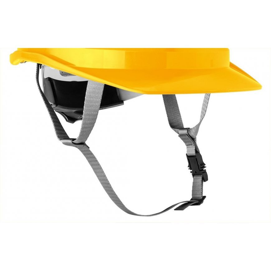 Neo Industrial helmet with chin strap, yellow – 4