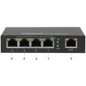 Šakotuvas SWITCH POE SPS-4P/1 5 PRIEVADŲ Šakotuvas SWITCH POE SPS-4P/1 5 PRIEVADŲ