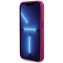 Guess dėklas skirtas iPhone 15 Pro 6,1" GUHCP15LPS4DGPP rožinis HC PU 4G metalinis logotipas Strass Guess dėklas skirtas iPhone 15 Pro 6,1" GUHCP15LPS4DGPP rožinis HC PU 4G metalinis logotipas Strass