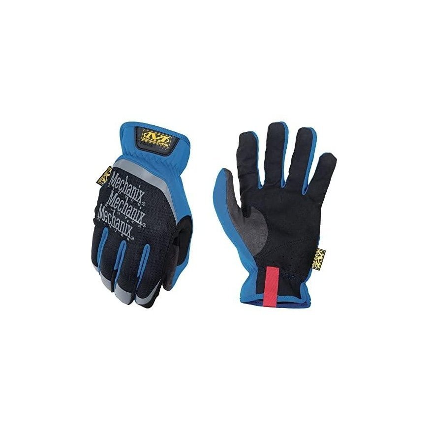 Togo Mechanix Wear Pirštinės Mechanix FastFit® 11/XL dydis. Mėlynos. Rauktas rankogalis, dirbtinė oda, TrekDry® – 5