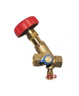 Herz valdymo vožtuvas su matavimo antgaliais STROMAX-M 1/2" - 1 4117 51