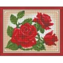 Beldizart Diamond painting set "Young rose" 20*15 cm AM1446 Beldizart Diamond painting set "Young rose" 20*15 cm AM1446