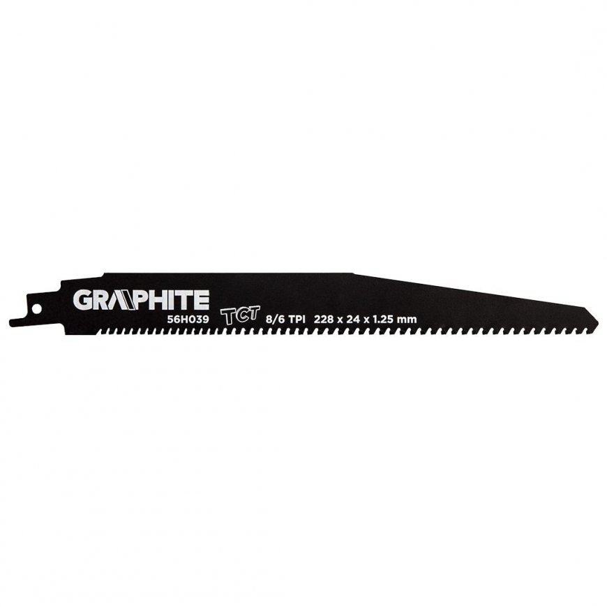 Graphite Reciprocating Saw Blade, TC, 228