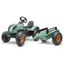 FALK Lander Green tractor with pedals and trailer for 3 years FALK Lander Green tractor with pedals and trailer for 3 years