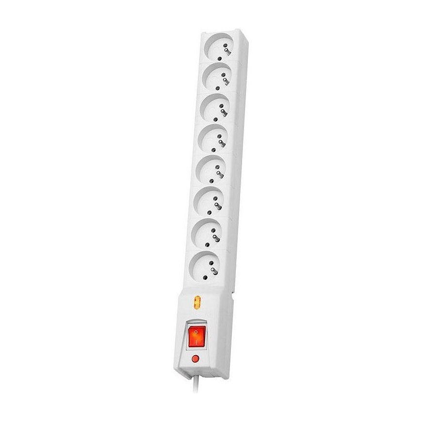 Lestar Surge protection LX 810, 1L, 5.0 m, gray