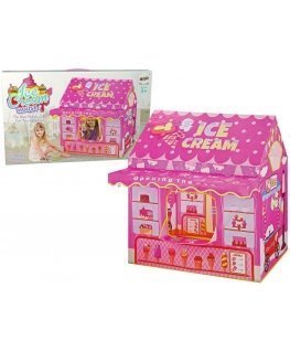 Lean Cars Princess ice cream tent Ice cream shop for kids Pink Lights Stars