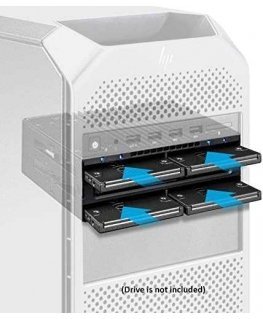 Icy Dock FlexiDock IcyDock 4x 2.5" to 1x5.25" bay mobile rack SATA/SAS