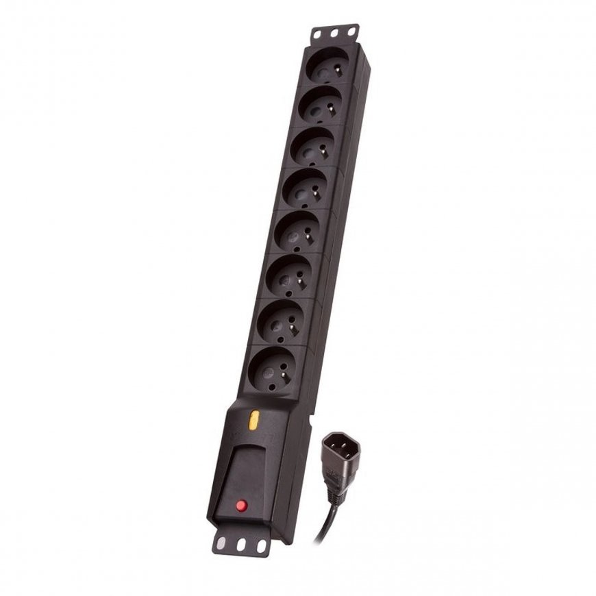 Lestar Power strip LZRM 810 BW IEC 320, PDU, 5.0 m