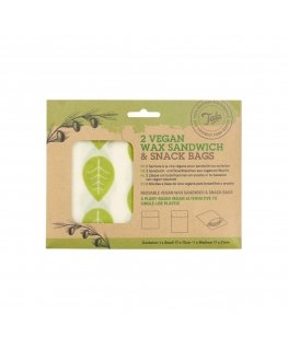 Vaškiniai maišeliai - vegan S ir M - 2 vnt / Tala