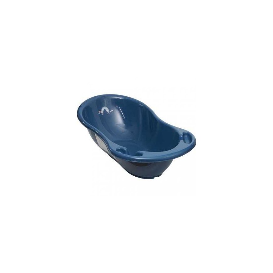 TEGA bathtub with stopper METEO, 86 cm, Blue, ME-004 – 2