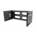 LANBERG folding bracket wall bracket 19 inch 4U 497x400/240 black LANBERG folding bracket wall bracket 19 inch 4U 497x400/240 black