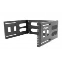 LANBERG folding bracket wall bracket 19 inch 4U 497x400/240 black LANBERG folding bracket wall bracket 19 inch 4U 497x400/240 black