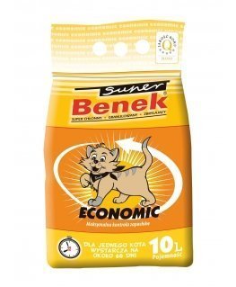 Kraikas dla kota Super Benek Economic Naturalny 10 l