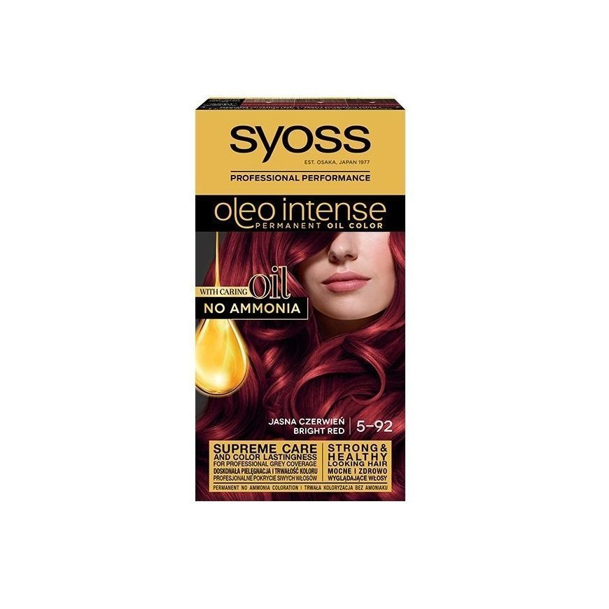 Syoss Oleo 5-92 hair dye light red