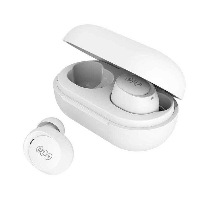 Headphones QCY Wireless Earphones TWS T27 (white) – 4
