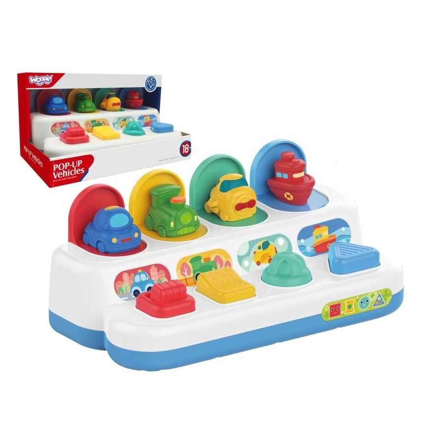 WOOPIE BABY Educational Toy Pop-Up Vehicles