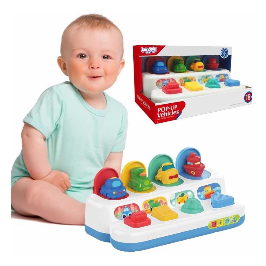 WOOPIE BABY Zabawka Edukacyjna Wyskakujące Pojazdy POP-UP – 3